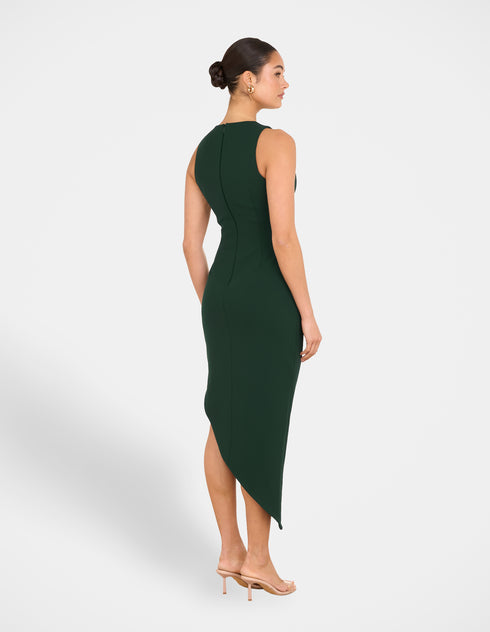 Kamika High Neck Midi Dress